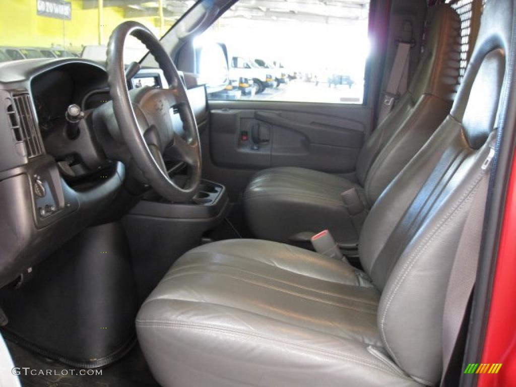 Medium Dark Pewter Interior 2005 Chevrolet Express 3500 Commercial Van Photo #40847033