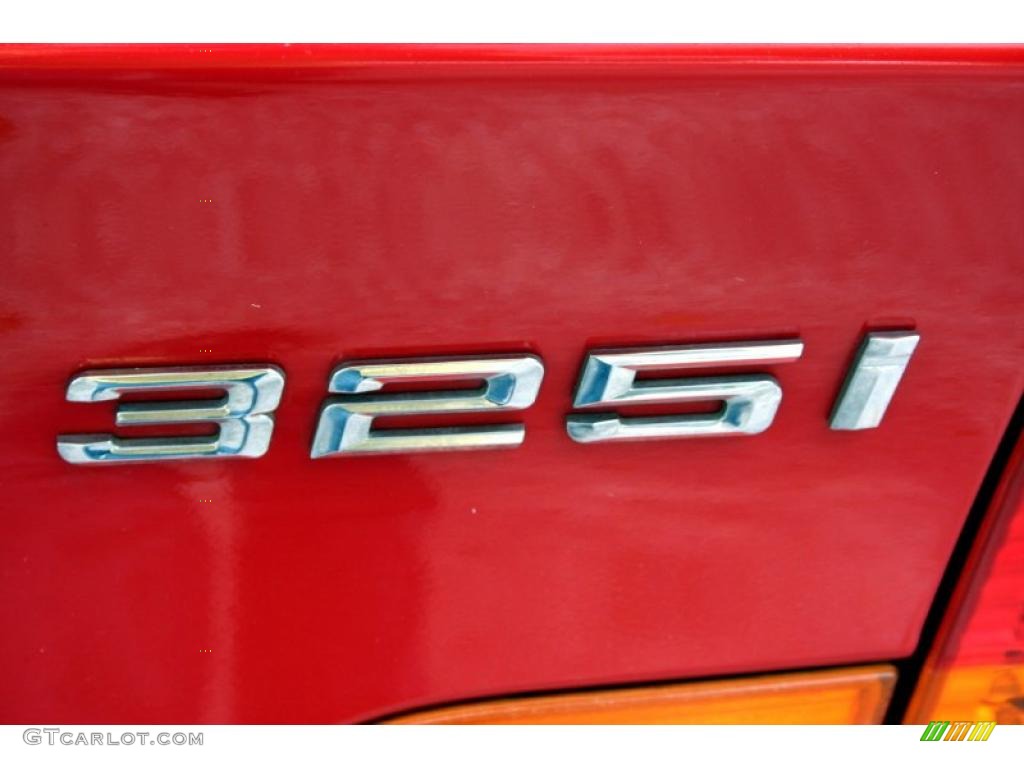 2002 3 Series 325i Sedan - Electric Red / Grey photo #27
