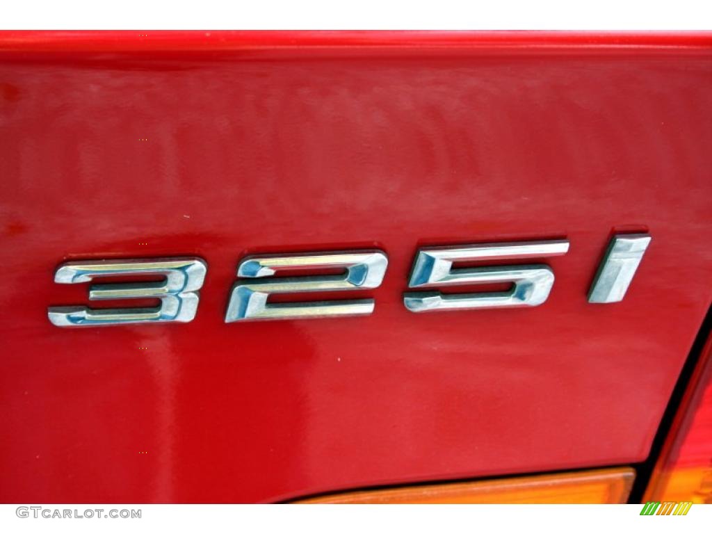 2002 3 Series 325i Sedan - Electric Red / Grey photo #95