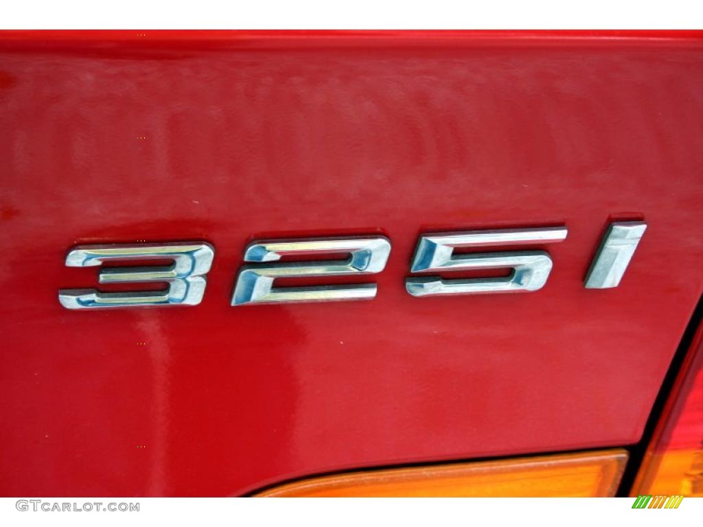 2002 3 Series 325i Sedan - Electric Red / Grey photo #96