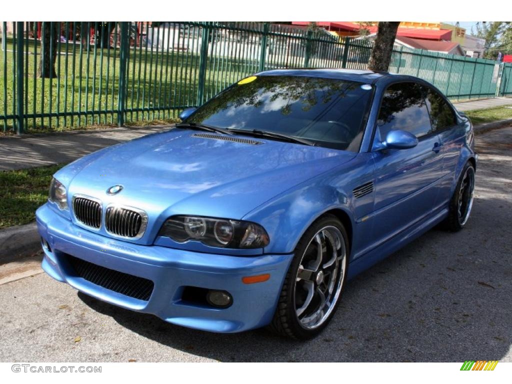 Topaz Blue Metallic BMW M3