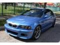 Topaz Blue Metallic 2002 BMW M3 Coupe