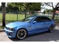 2002 Topaz Blue Metallic BMW M3 Coupe  photo #2