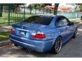 Topaz Blue Metallic 2002 BMW M3 Coupe Exterior