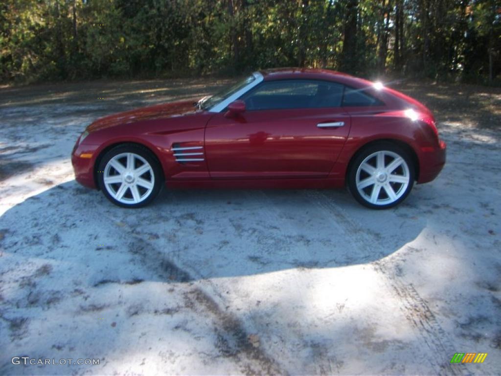 2004 Crossfire Limited Coupe - Blaze Red Crystal Pearl / Dark Slate Gray photo #1