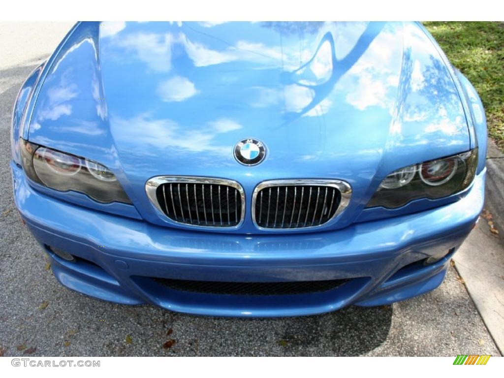 Topaz Blue Metallic 2002 BMW M3 Coupe Exterior Photo #40848541