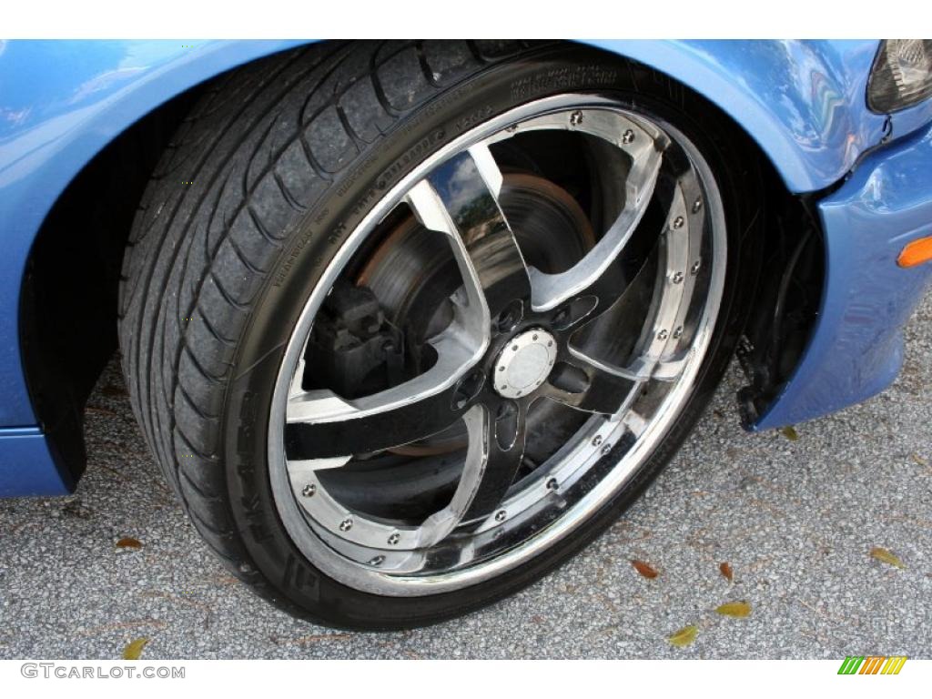 2002 M3 Coupe - Topaz Blue Metallic / Grey photo #26