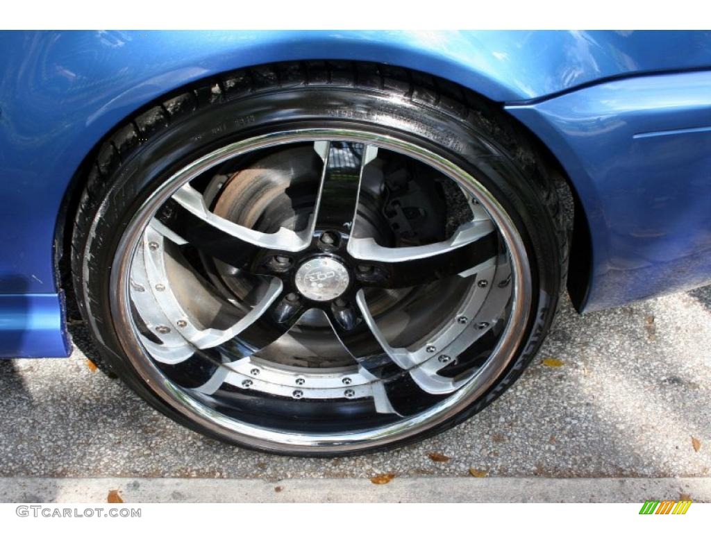2002 BMW M3 Coupe Custom Wheels Photos