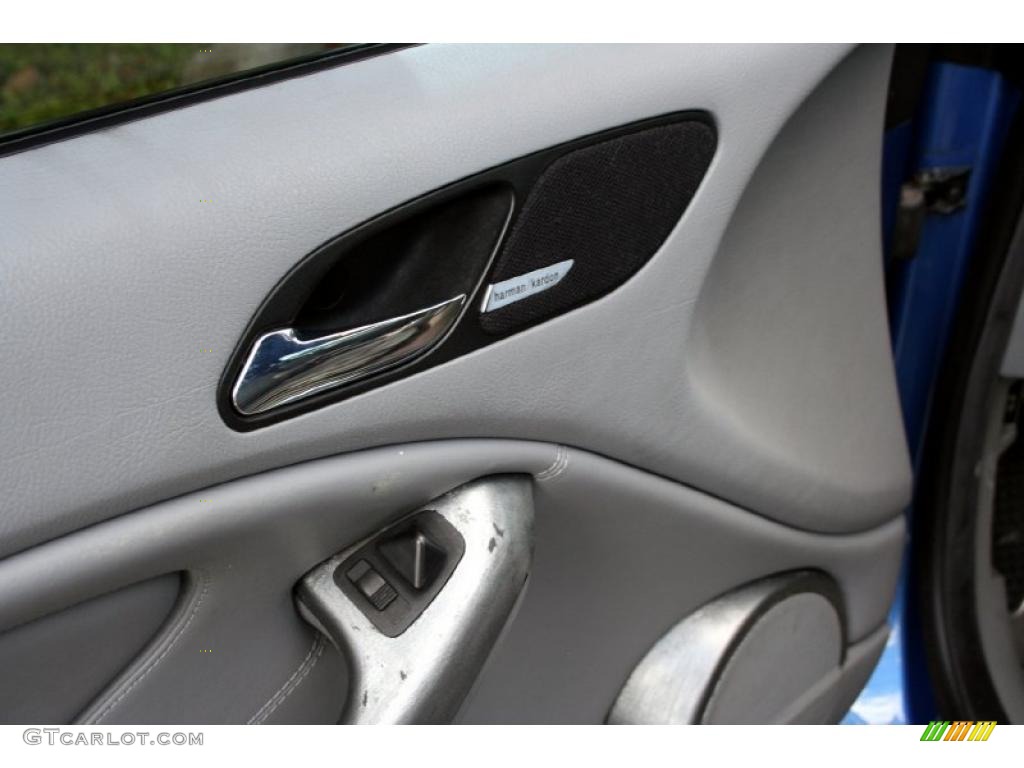 2002 M3 Coupe - Topaz Blue Metallic / Grey photo #33