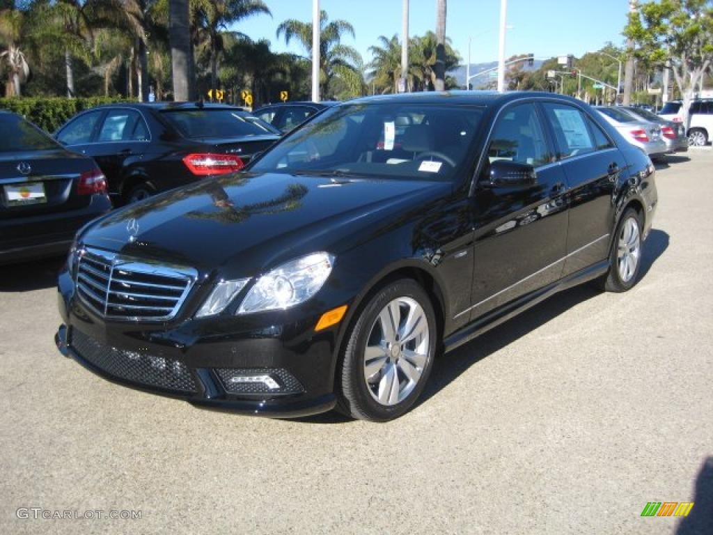 Black 2011 Mercedes-Benz E 350 BlueTEC Sedan Exterior Photo #40849077