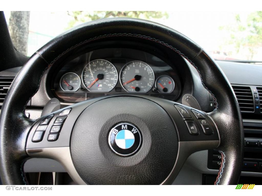 2002 BMW M3 Coupe Controls Photo #40849113