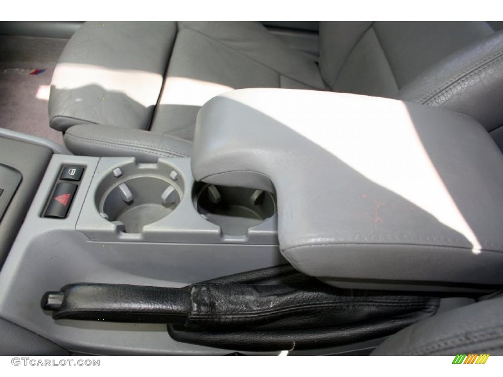 2002 M3 Coupe - Topaz Blue Metallic / Grey photo #75