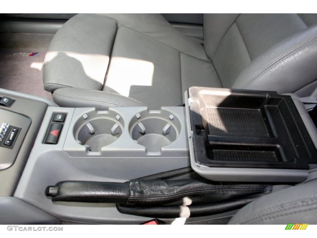 2002 M3 Coupe - Topaz Blue Metallic / Grey photo #76