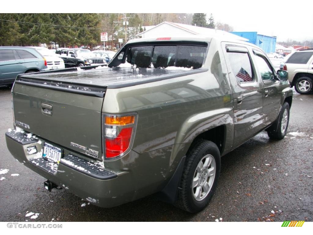 2007 Ridgeline RTS - Aberdeen Green Metallic / Olive photo #11