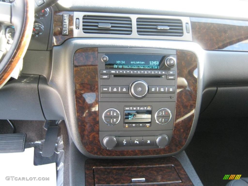 2011 Sierra 1500 Denali Crew Cab - Stealth Gray Metallic / Ebony photo #9