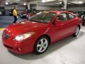 2004 Absolutely Red Toyota Solara SLE V6 Coupe  photo #2