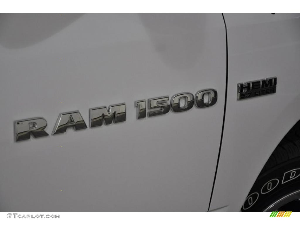 2011 Ram 1500 SLT Crew Cab - Bright White / Dark Slate Gray photo #5