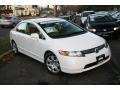 Taffeta White - Civic LX Sedan Photo No. 3