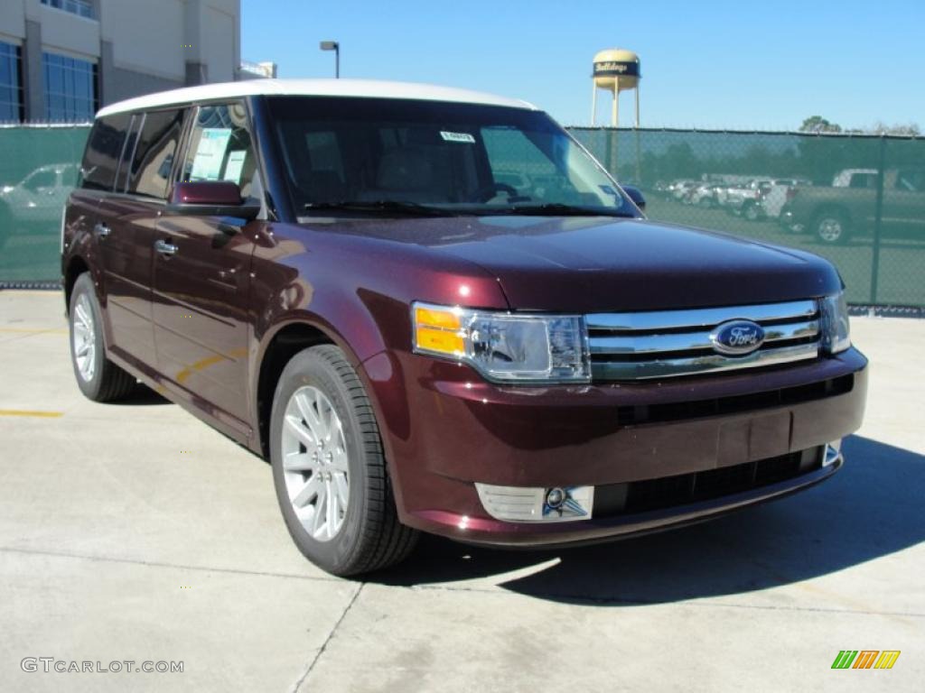 Bordeaux Reserve Red Metallic 2011 Ford Flex SEL Exterior Photo #40852449