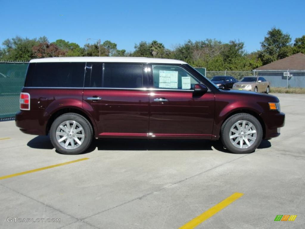 Bordeaux Reserve Red Metallic 2011 Ford Flex SEL Exterior Photo #40852461