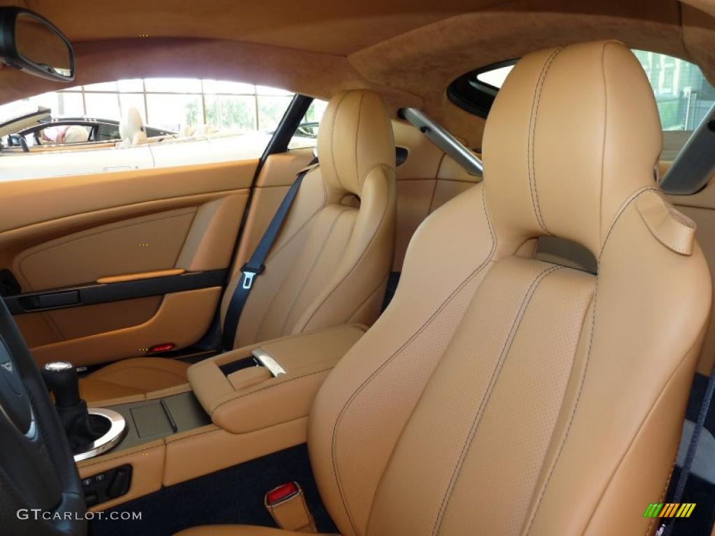 2011 V8 Vantage Coupe - Midnight Blue / Sahara Tan photo #9