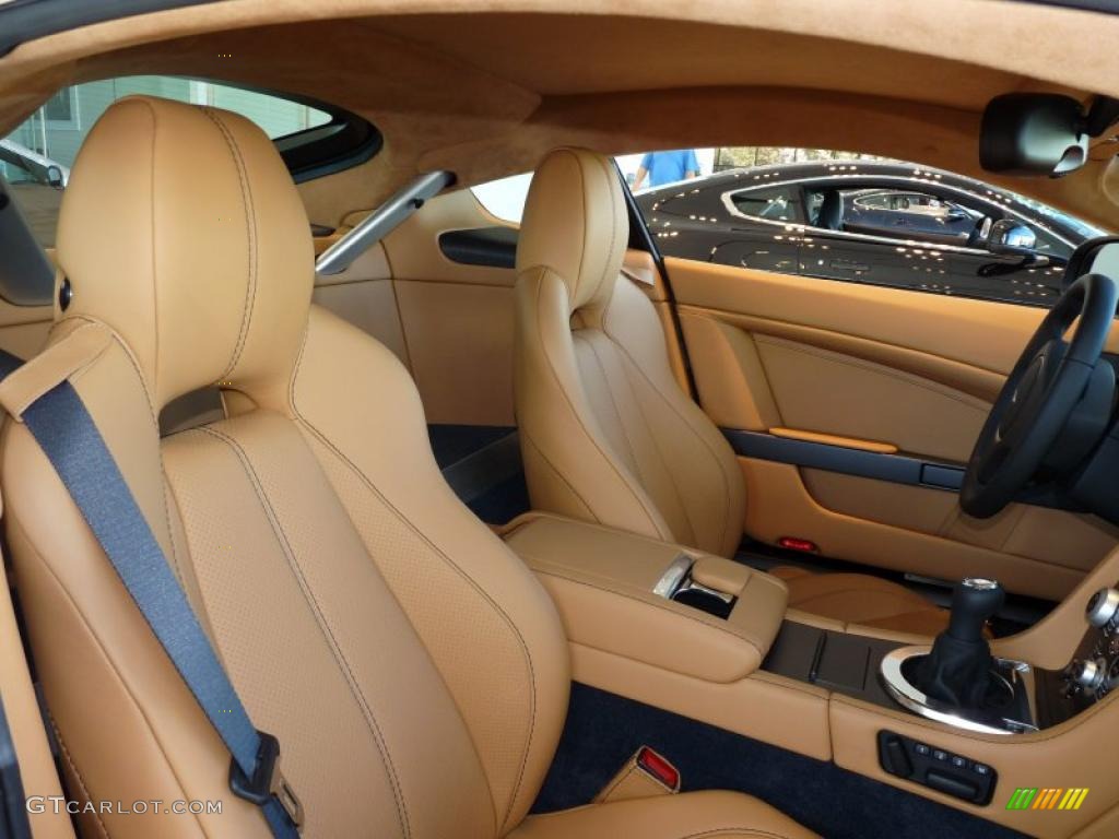 2011 V8 Vantage Coupe - Midnight Blue / Sahara Tan photo #10