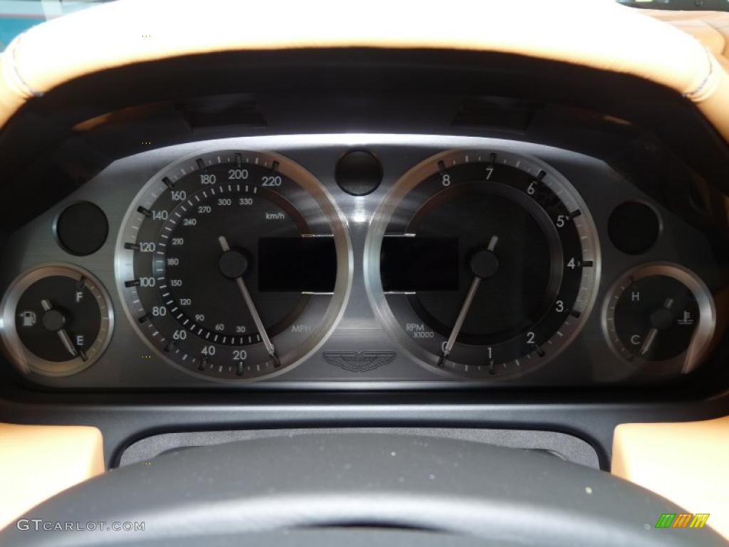 2011 Aston Martin V8 Vantage Coupe Gauges Photo #40852697