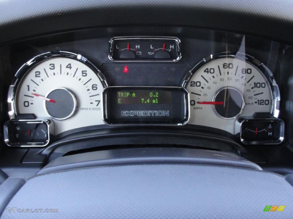 2011 Ford Expedition EL Limited Gauges Photo #40853513