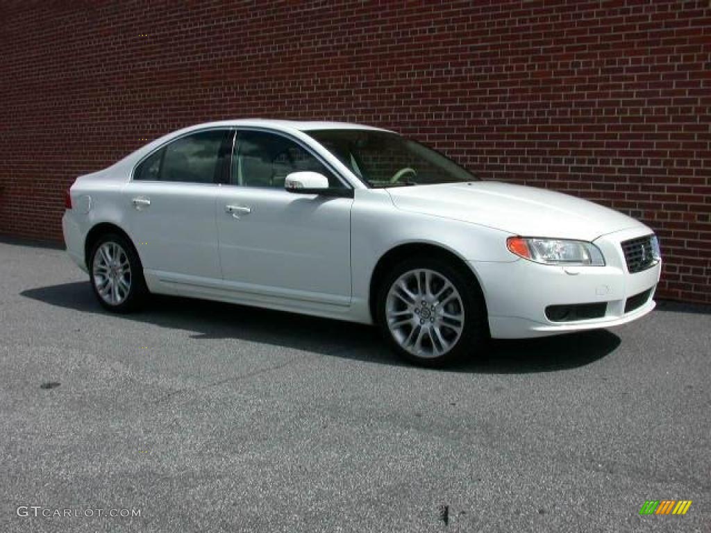 Ice White 2007 Volvo S80 V8 AWD Exterior Photo #40853913