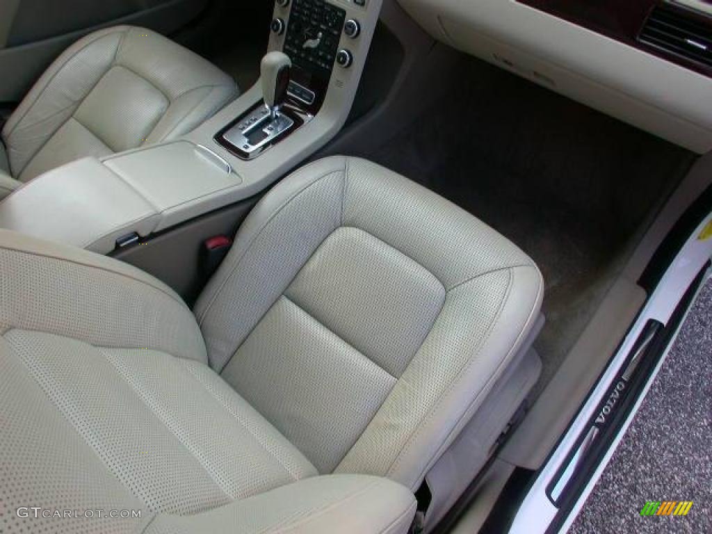 Sandstone Beige Interior 2007 Volvo S80 V8 AWD Photo #40854045