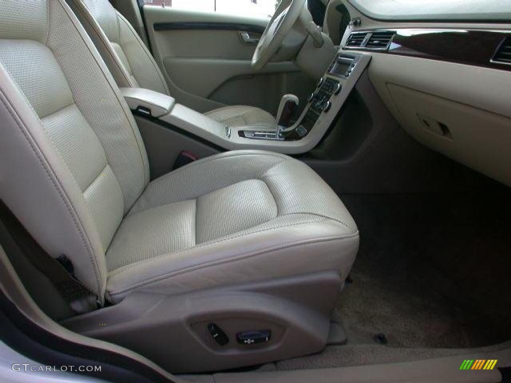 Sandstone Beige Interior 2007 Volvo S80 V8 AWD Photo #40854089