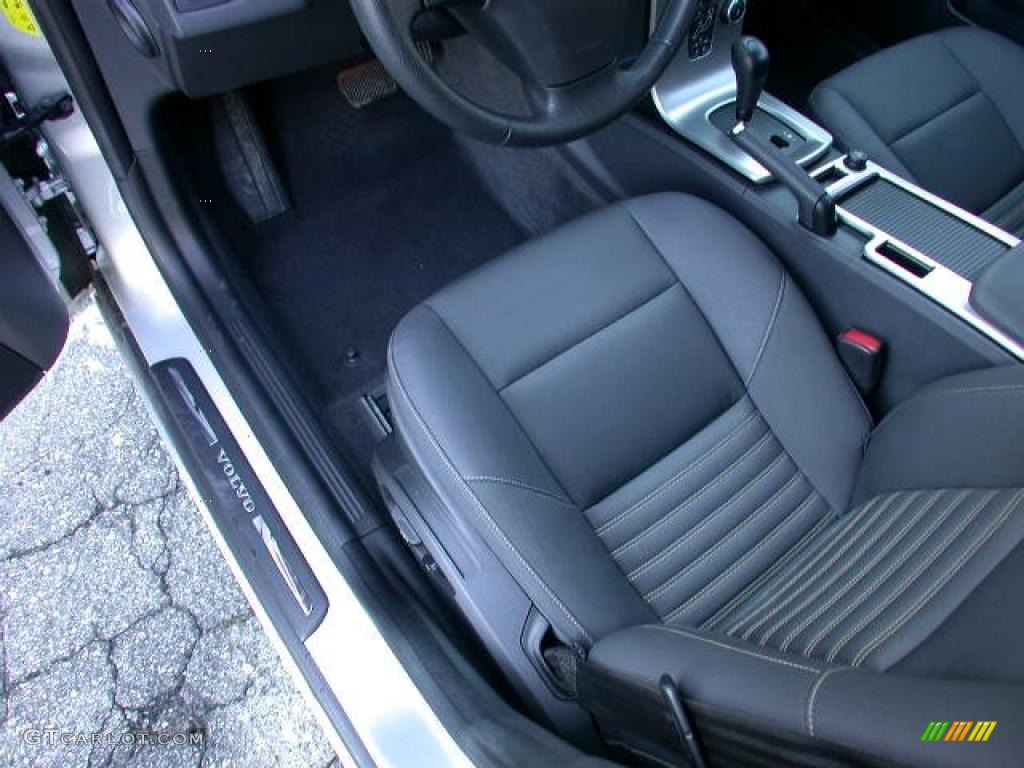 Off Black Interior 2008 Volvo V50 2.4i Photo #40854785