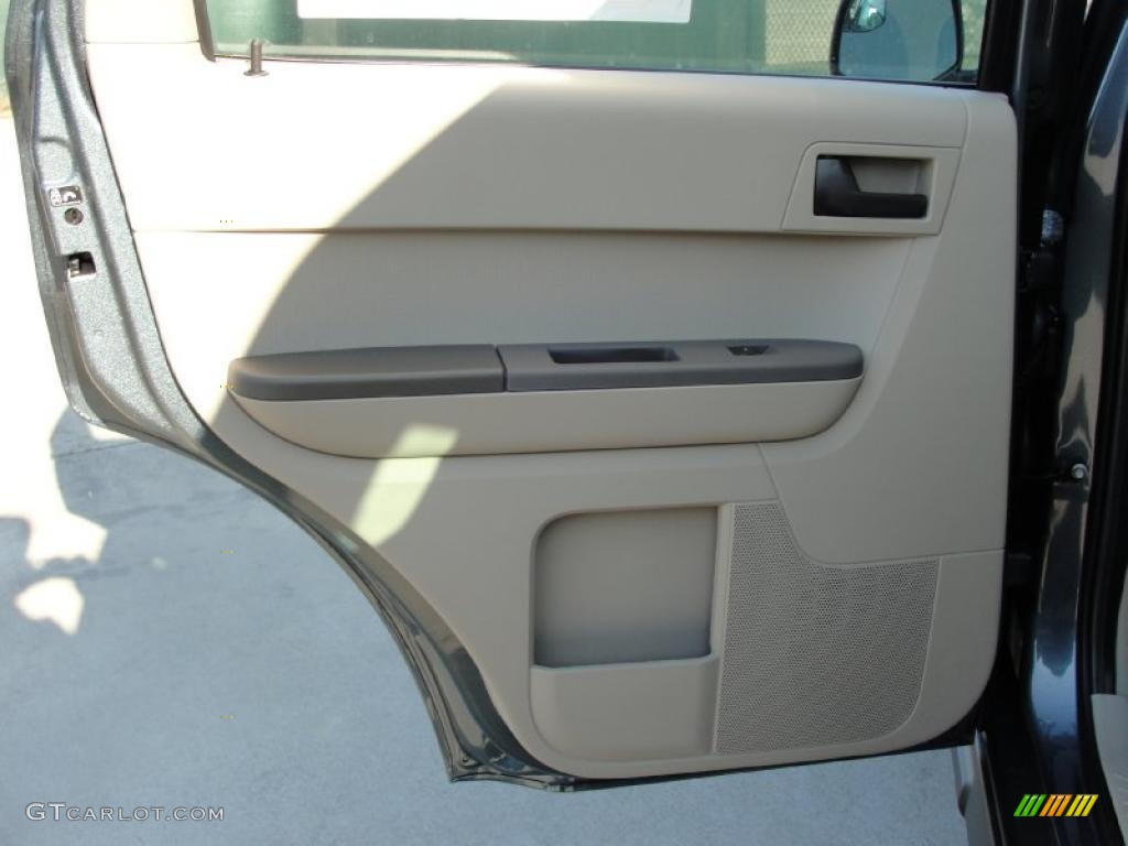 2011 Ford Escape XLS Stone Door Panel Photo #40855249