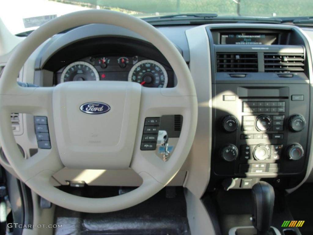 2011 Ford Escape XLS Stone Dashboard Photo #40855313