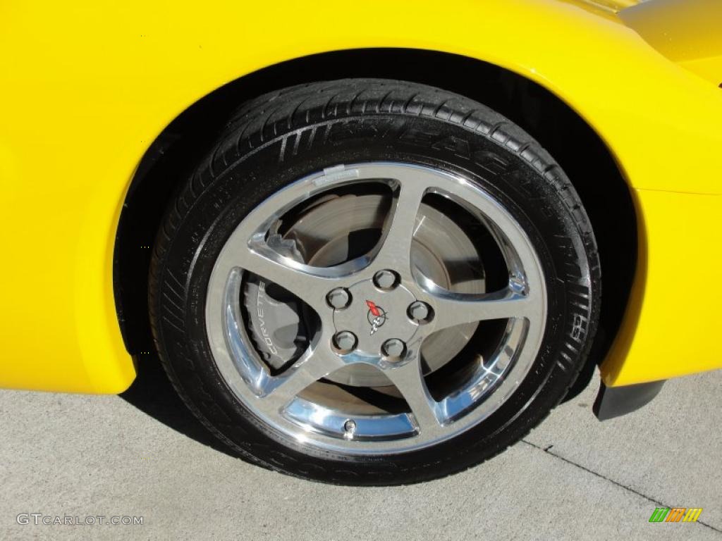 2002 Corvette Coupe - Millenium Yellow / Black photo #17