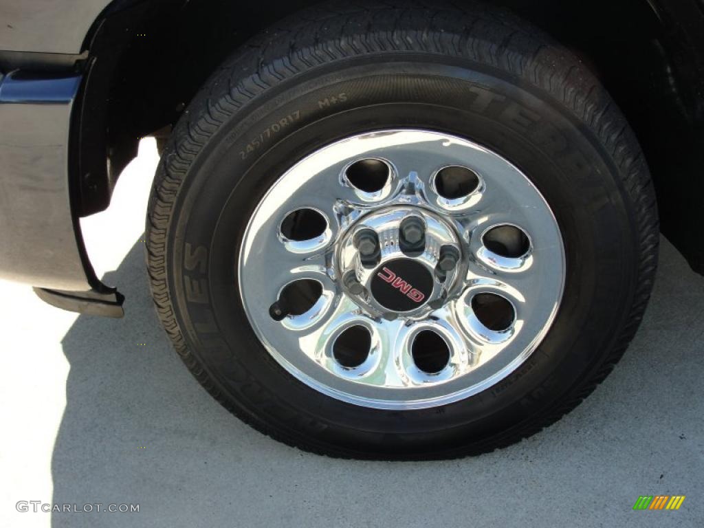 2006 GMC Sierra 1500 SL Crew Cab Wheel Photo #40857093