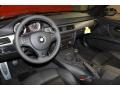 Black Novillo Leather Prime Interior Photo for 2011 BMW M3 #40857141