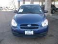 2007 Dark Sapphire Blue Hyundai Accent GS Coupe  photo #3