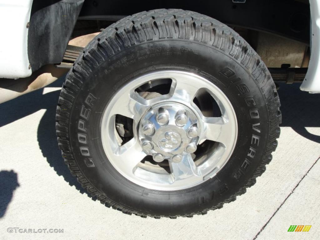 2007 Ram 2500 Lone Star Edition Quad Cab 4x4 - Bright White / Medium Slate Gray photo #14