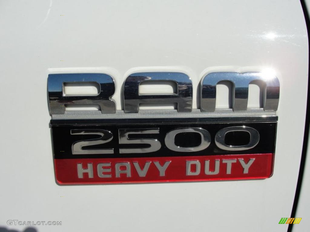 2007 Ram 2500 Lone Star Edition Quad Cab 4x4 - Bright White / Medium Slate Gray photo #17