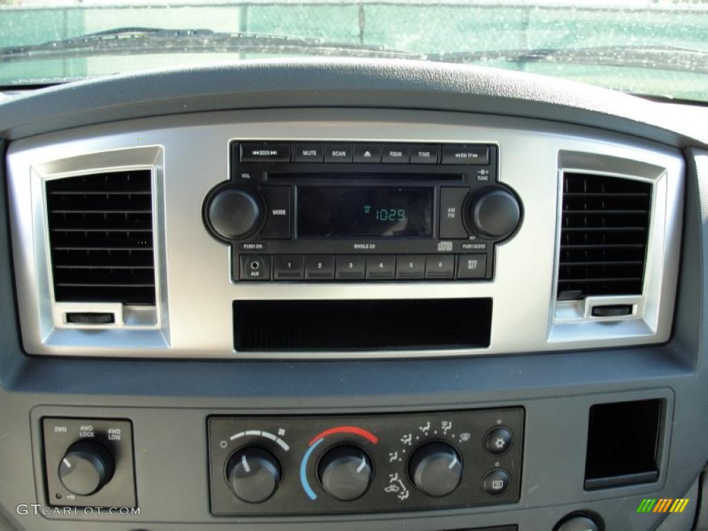 2007 Ram 2500 Lone Star Edition Quad Cab 4x4 - Bright White / Medium Slate Gray photo #37