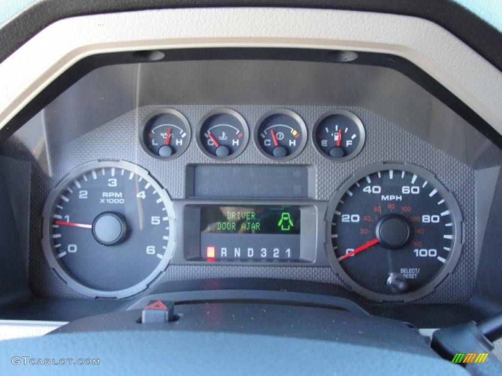 2008 Ford F250 Super Duty XLT SuperCab Gauges Photo #40859109