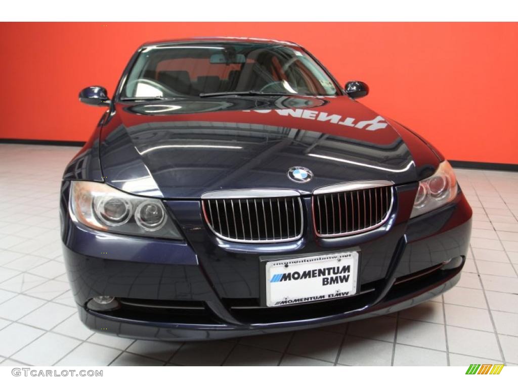 2006 3 Series 330i Sedan - Monaco Blue Metallic / Grey photo #15