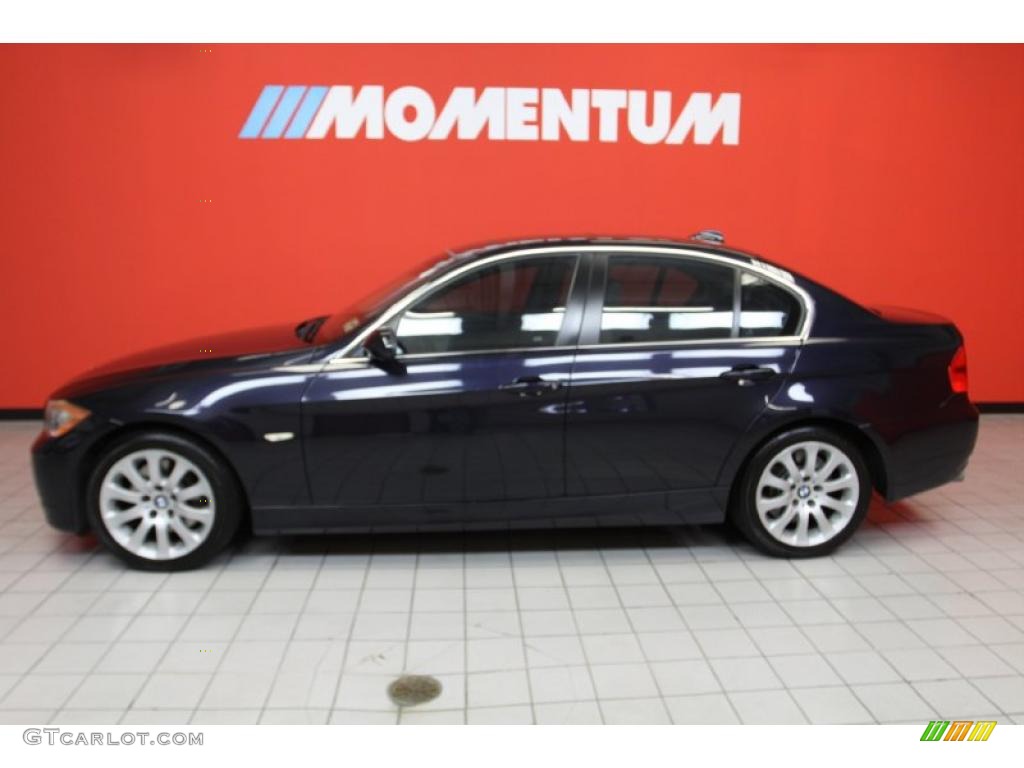 2006 3 Series 330i Sedan - Monaco Blue Metallic / Grey photo #16