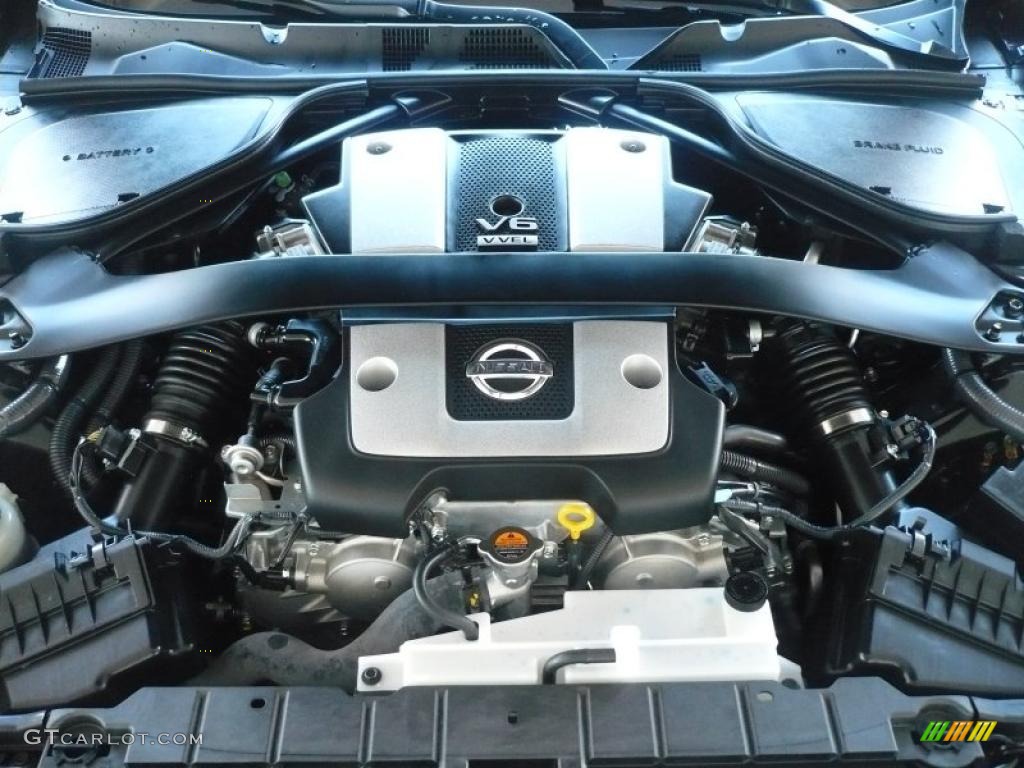2010 Nissan 370Z Roadster 3.7 Liter DOHC 24-Valve CVTCS V6 Engine Photo #40860105