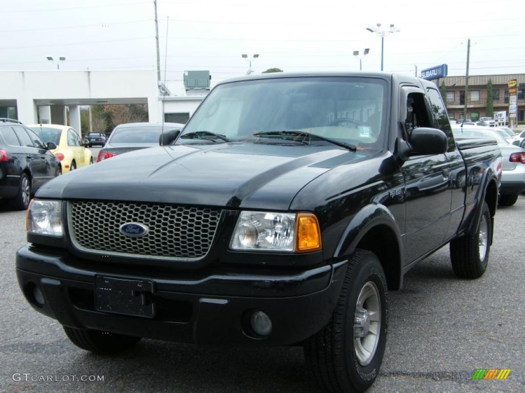 Black Ford Ranger