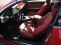 Coral Red/Black Interior Photo for 2008 BMW 3 Series #40860369
