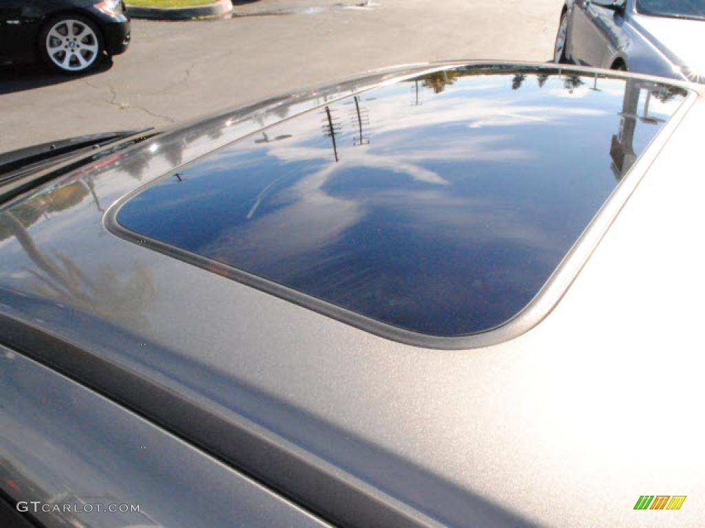 2008 Civic EX-L Coupe - Galaxy Gray Metallic / Ivory photo #11