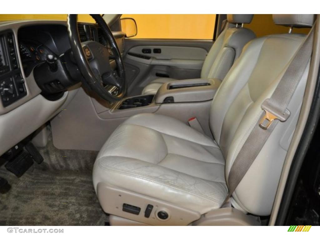 2003 Suburban 1500 Z71 4x4 - Black / Tan/Neutral photo #11