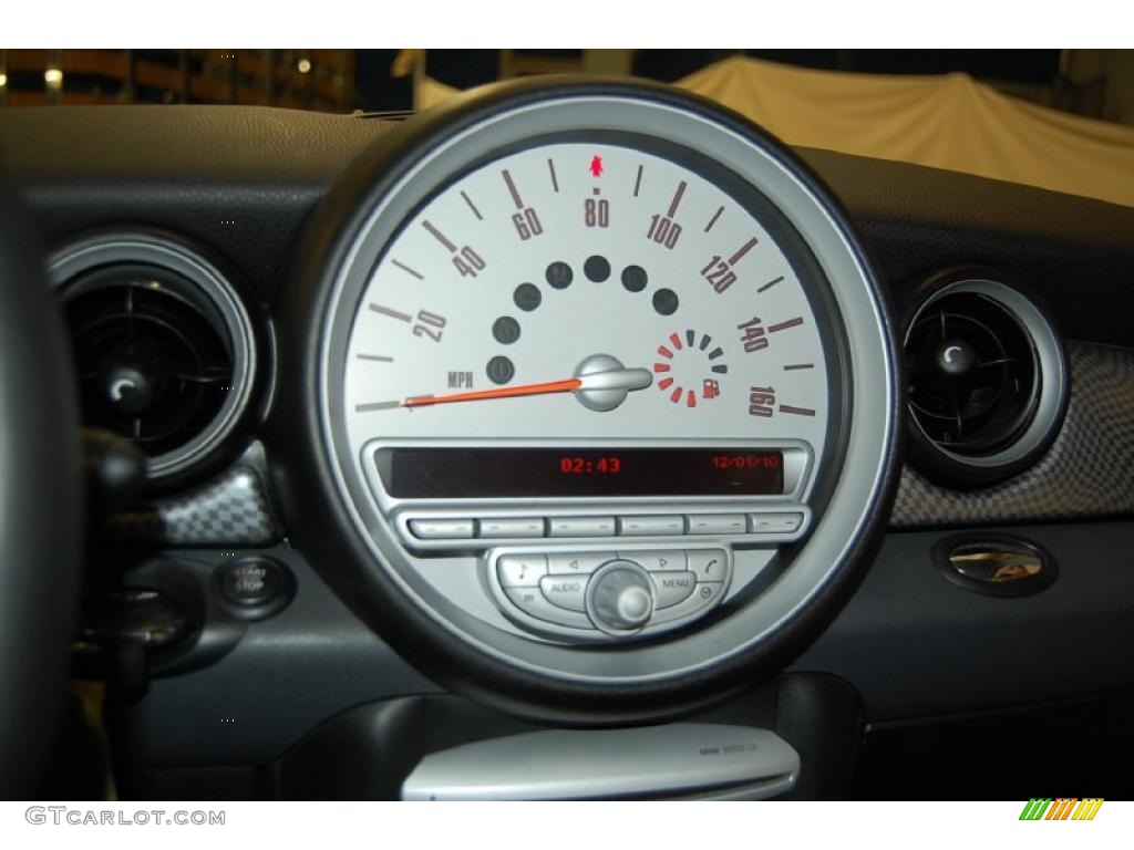 2009 Cooper S Hardtop - Laser Blue Metallic / Black/Grey photo #29